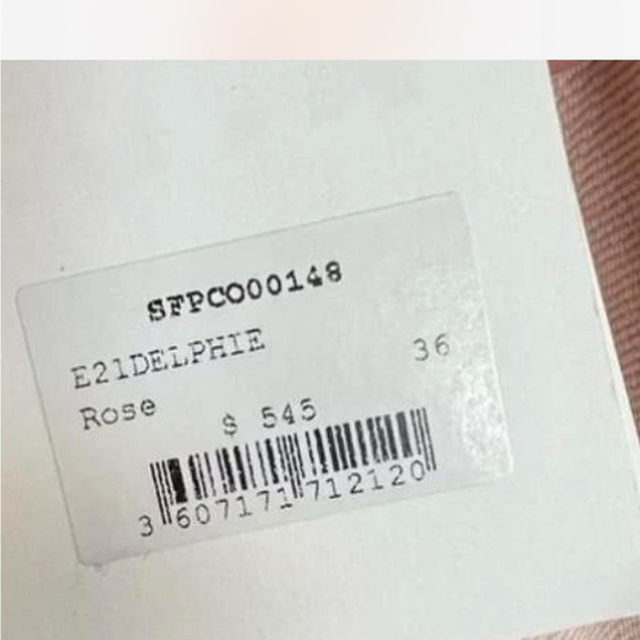 Sandro pink linen jumpsuit - Picture 4 of 8